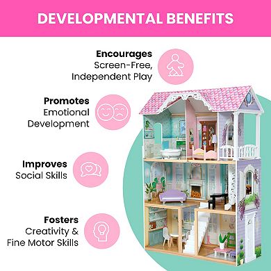 Delta Children MySize Large 3-Story Dollhouse