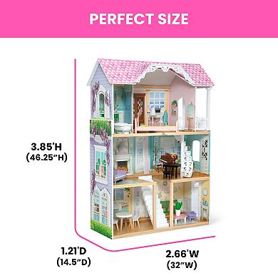 Delta Children MySize Large 3-Story Dollhouse
