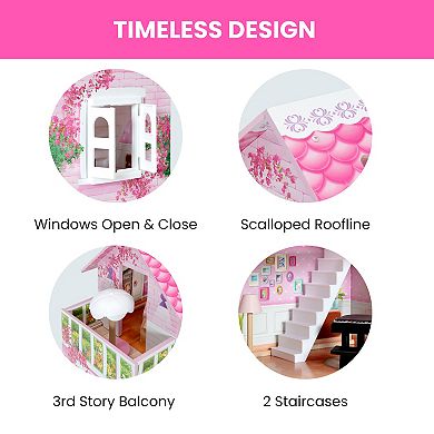 Delta Children Little Gem 3-Story Dollhouse