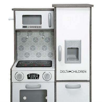 Delta Children Gourmet All-in-One Corner Play Kitchen Playset