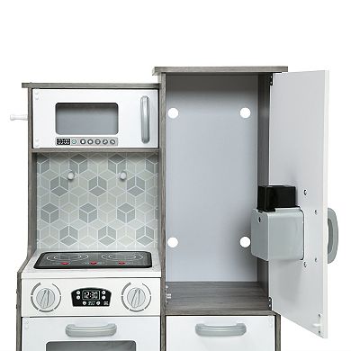 Delta Children Gourmet All-in-One Corner Play Kitchen Playset