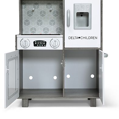 Delta Children Gourmet All-in-One Corner Play Kitchen Playset