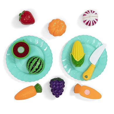 Delta Children Gourmet All-in-One Corner Play Kitchen Playset