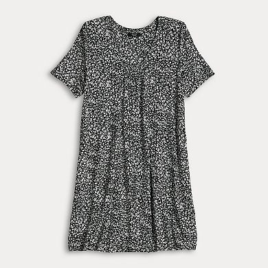 Women's Simply Vera Vera Wang Short Sleeve Sleepshirt