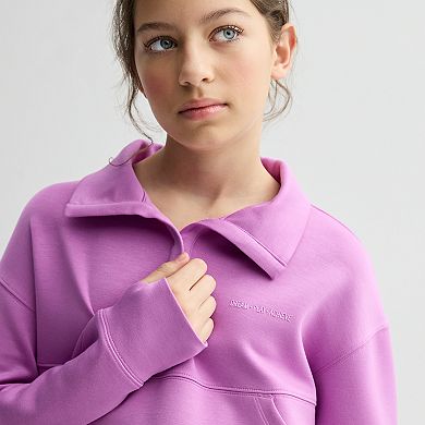 Girls 7-16 Tek Gear® Collared Pullover