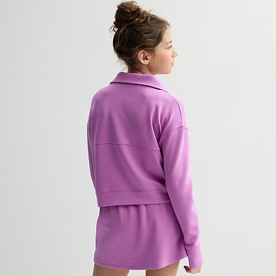Girls 7-16 Tek Gear® Collared Pullover