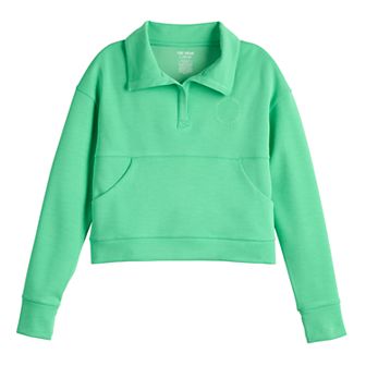 Girls 7-16 Tek Gear® Collared Pullover