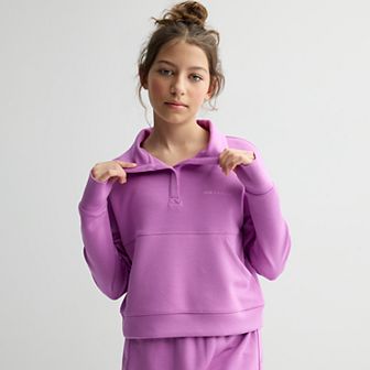 Girls 7-16 Tek Gear® Collared Pullover