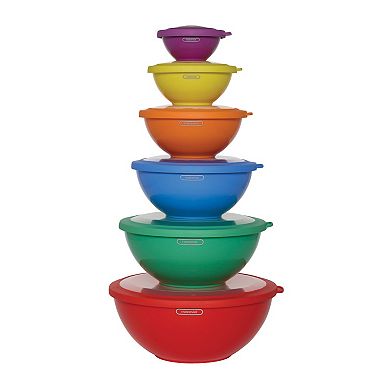 Farberware® 12-Piece Pro Mixing Bowl Set with Lids