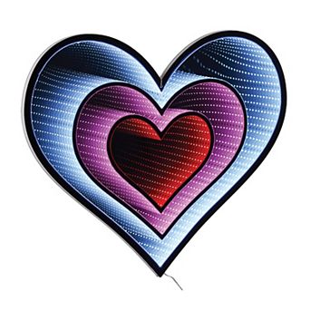 Melrose Triple Heart EkkoLight Wall Decor