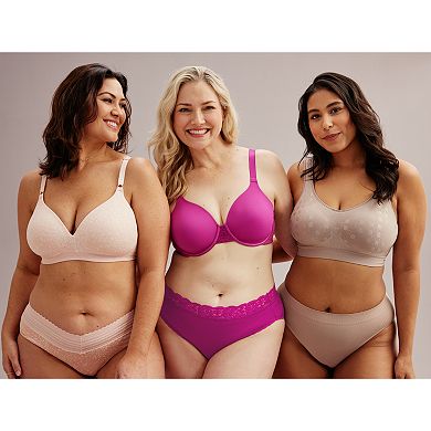 Warners No Pinching, No Problems® Dig-Free Comfort Waist with Lace Microfiber Hipster 5609J