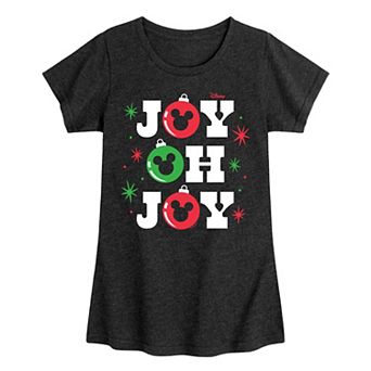 Disney's Mickey Mouse Girls 7-16 Joy Oh Joy Graphic Tee