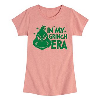 Girls 7-16 Dr. Seuss In My Grinch Era Graphic Tee