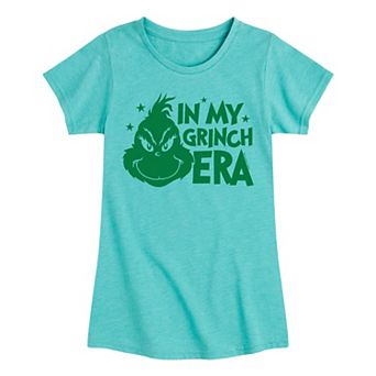 Girls 7-16 Dr. Seuss In My Grinch Era Graphic Tee