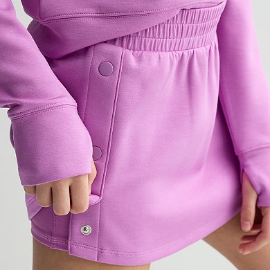 Girls 7-16 Tek Gear® Snap Side Skort