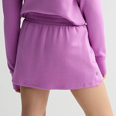 Girls 7-16 Tek Gear® Snap Side Skort