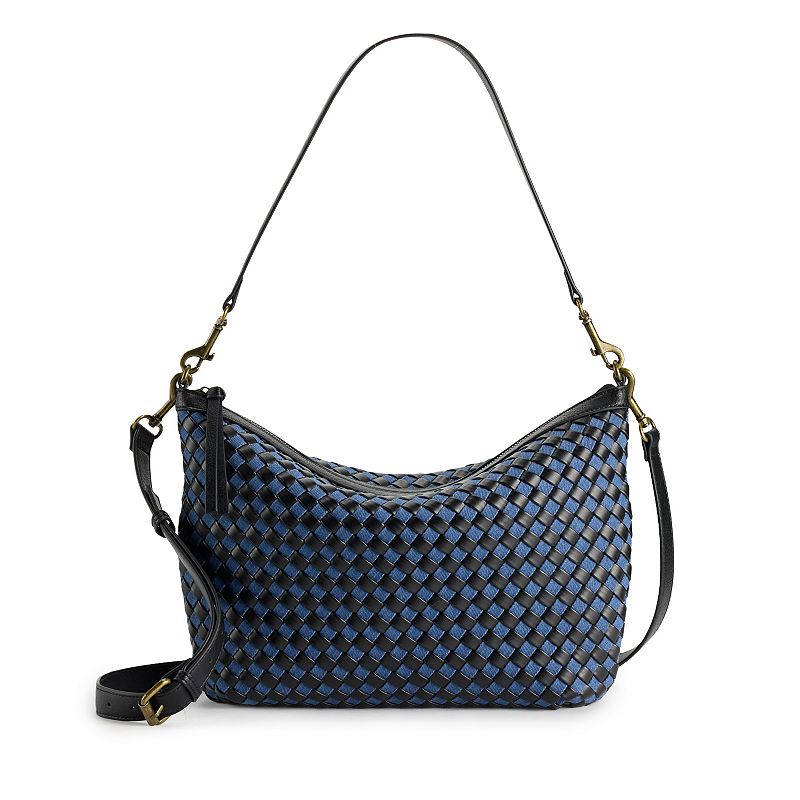 Sonoma Goods For Life® Cora Minimal Large Crossbody Bag, Dark Blue Pu