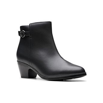 Clarks® Emily2 Belle Women's Leather Dress Ankle Boots