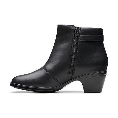 Clarks Emily2 Belle Women's Leather Dress Ankle Boots