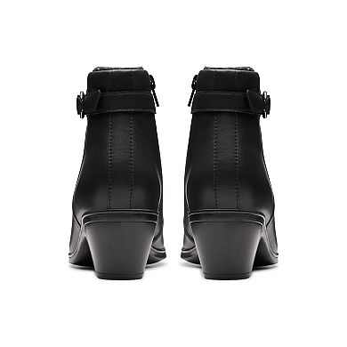 Clarks® Emily2 Belle Women's Leather Dress Ankle Boots