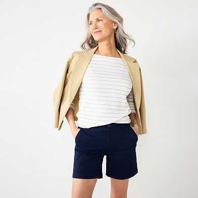 Women's Croft & Barrow® Boatneck Top