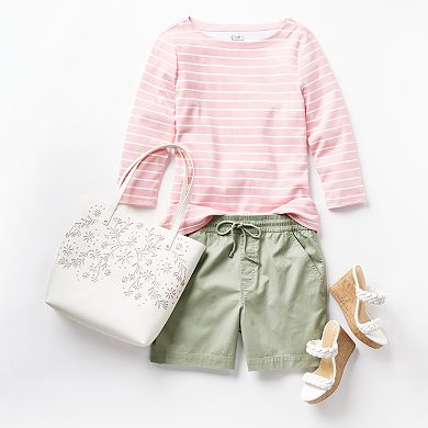 Women's Croft & Barrow® Boatneck Top