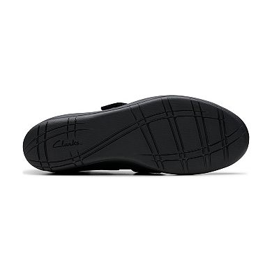 Clarks® Suttyn May Women's Leather Mary Jane Wedge Shoes
