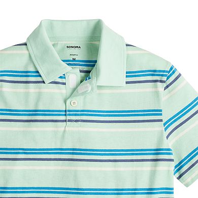 Boys 8-20 Sonoma Goods For Life® Adaptive Easy Dressing Polo Tee