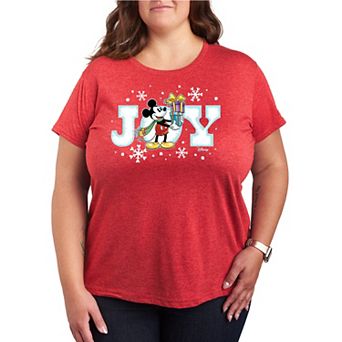 Disney's Mickey Mouse Plus Size Joy Graphic Tee