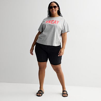 Plus Size Sonoma Goods For Life® Boxy Tee