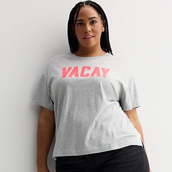 Plus Size Sonoma Goods For Life® Boxy Tee