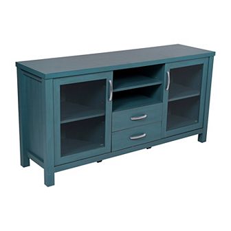 Merrick Lane Buffet Sideboard Cabinet W/ Engineered Wood, 2 Drawers, 2 Doors