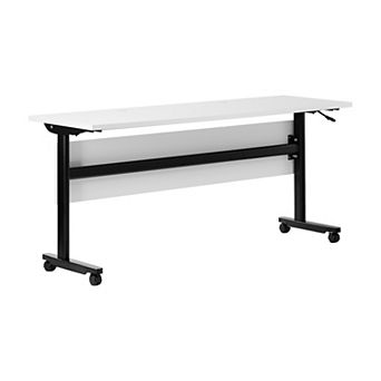 Emma And Oliver T-leg Training Table With Nesting Design And Metal Frame