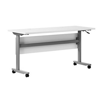 Emma And Oliver T-leg Training Table With Nesting Design And Metal Frame