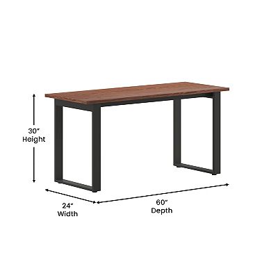 Emma And Oliver Conference Table With Laminate Top And U-frame Base