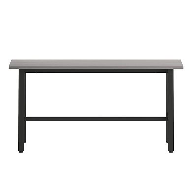 Emma And Oliver Conference Table With Laminate Top And A-frame Base
