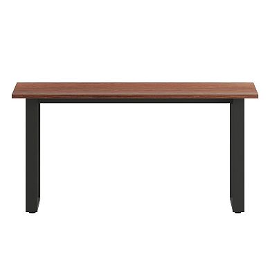 Emma And Oliver Conference Table With Laminate Top And U-frame Base