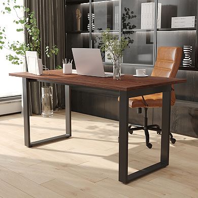 Emma And Oliver Conference Table With Laminate Top And U-frame Base