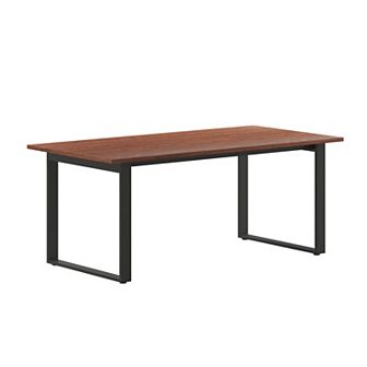 Emma And Oliver Conference Table With Laminate Top And U-frame Base