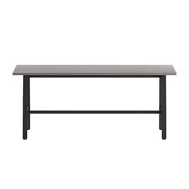 Emma And Oliver Conference Table With Laminate Top And A-frame Base