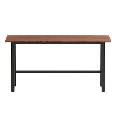 Emma And Oliver Conference Table With Laminate Top And A-frame Base