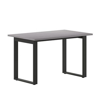 Emma And Oliver Conference Table With Laminate Top And U-frame Base