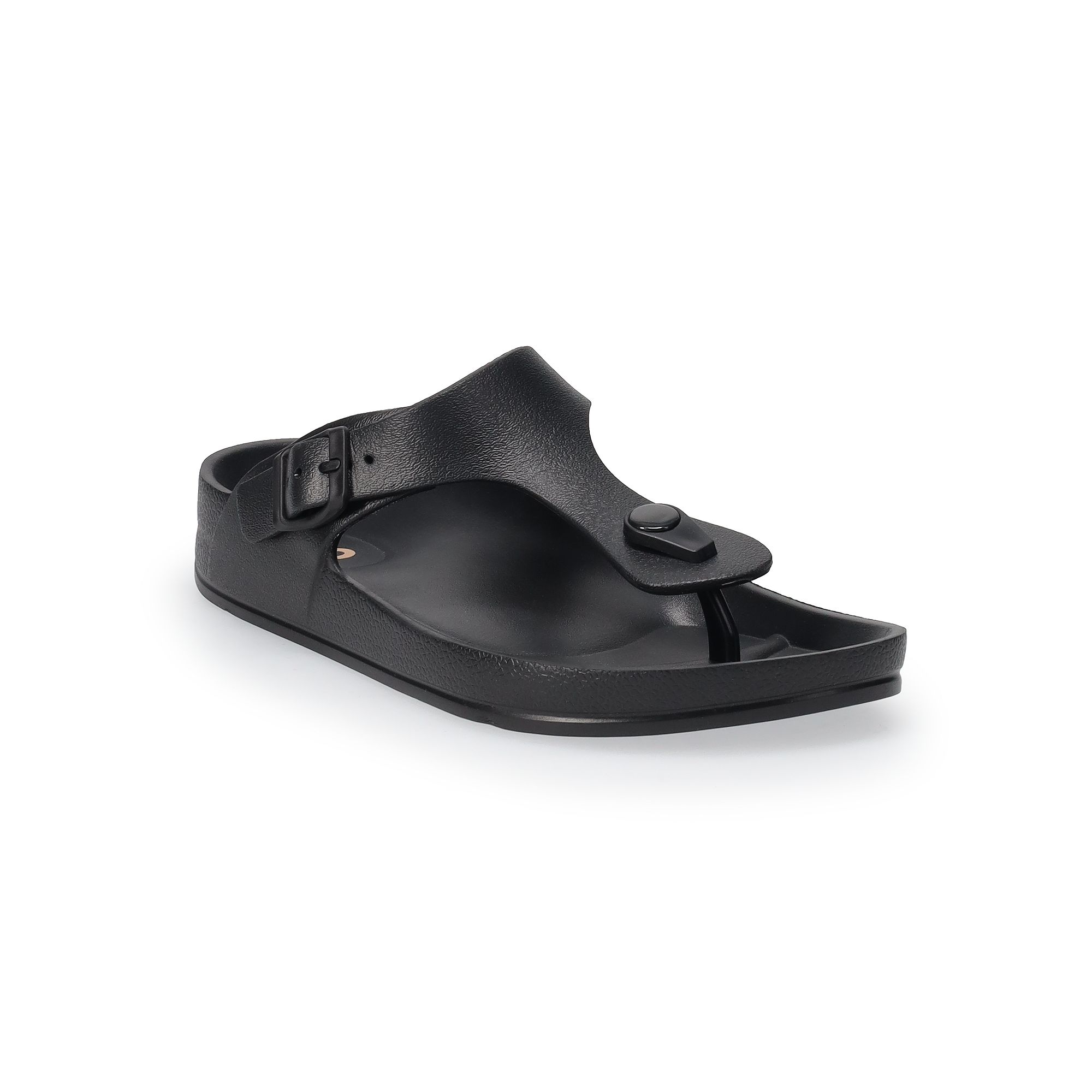 SO® Poku Womens Thong EVA Sandals, Size: 7, Black