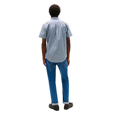 Men's Tommy Hilfiger Printed Short Sleeve Woven Shirt