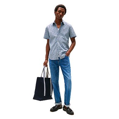 Men's Tommy Hilfiger Printed Short Sleeve Woven Shirt
