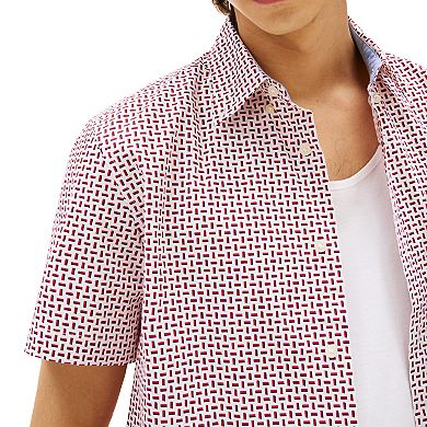 Men's Tommy Hilfiger Americana Short Sleeve Woven Shirt