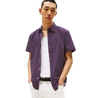 Men's Tommy Hilfiger Americana Short Sleeve Woven Shirt