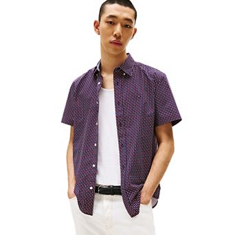 Men's Tommy Hilfiger Americana Short Sleeve Woven Shirt