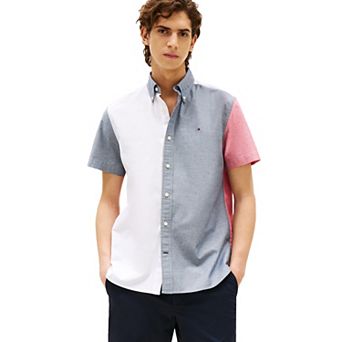 Men's Tommy Hilfiger Americana Short Sleeve Woven Shirt