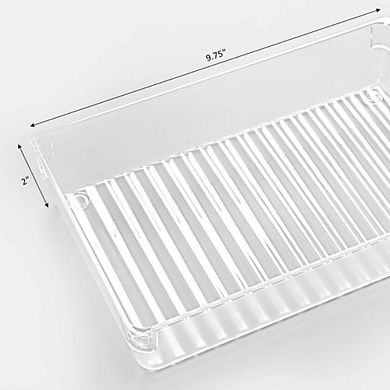 Clear Plastic Set Of 4 Drawer Organizers
